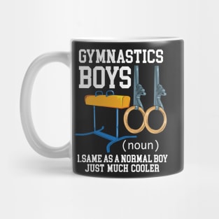 GYMNASTICS: Gymnastics Boy Definition Mug